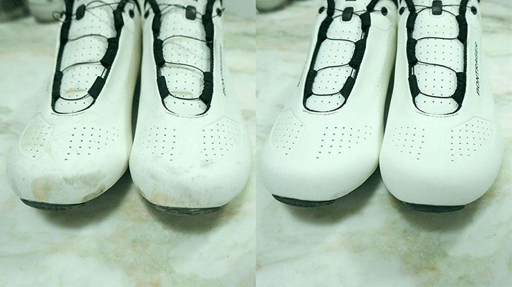 锁鞋保养实录，黑科技让小白鞋重获新生