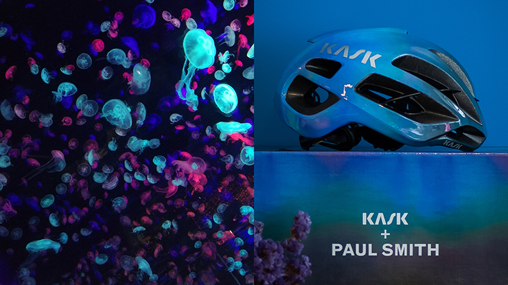 KASK x Paul Smith Blue Gradient Protone渐变蓝限量头盔大图赏
