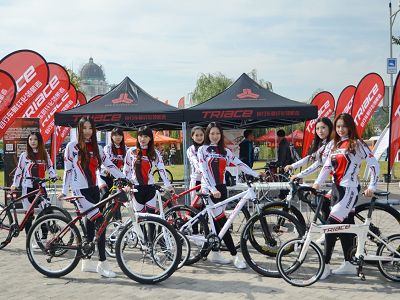 环京赛自行车博览会在北京夏都公园隆重开幕