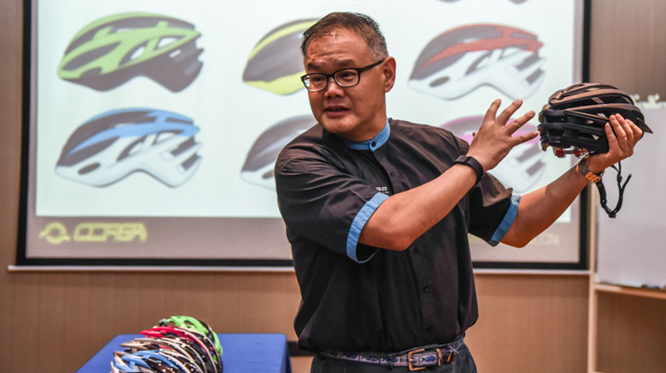 全球最大自行车头盔厂商的探索―CORSA经销商会议