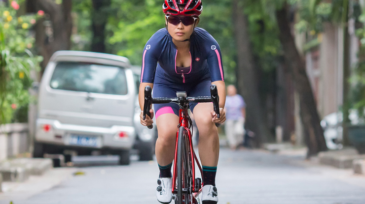 防走光设计 速盟2017新款瑞亚女士背带骑行裤评测